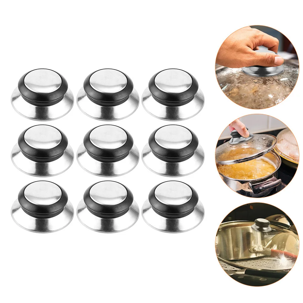 9Pcs Pot Lid Knobs Universal Replacement Heat Resistant Pan Cover Handles Kitchen Lid Supplies Judge Saucepan Lids
9Pcs Pot Lid Knobs Universal Replacement Heat Resistant Pan Cover Handles Kitchen Lid Supplies Judge Saucepan Lids