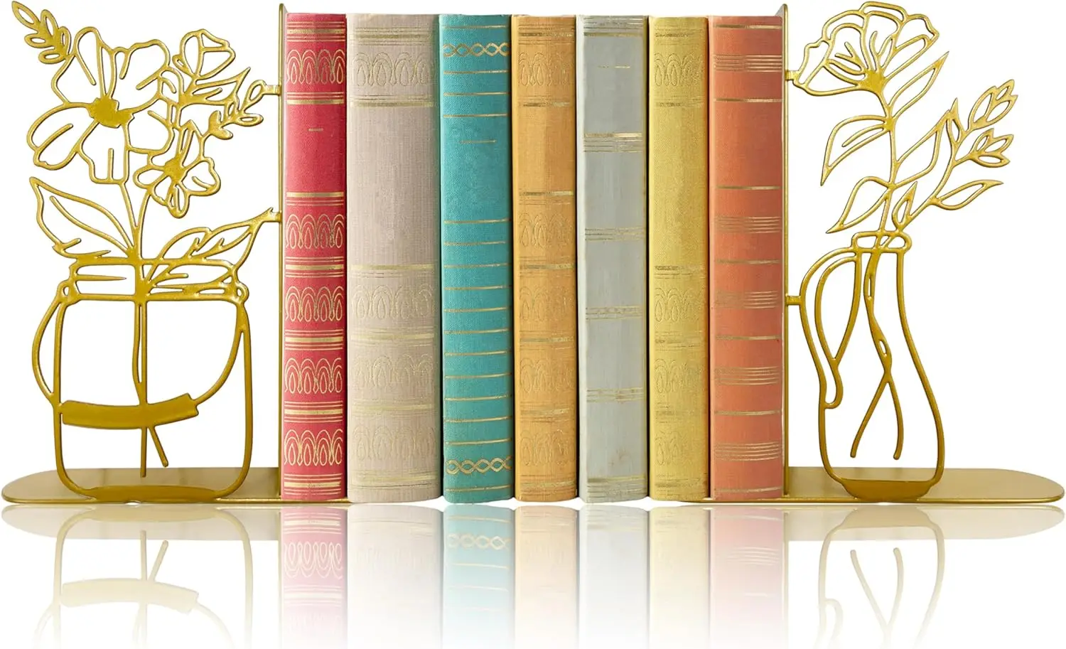 Милые золотые металлические подставки для книг в виде цветочных ваз для офиса и дома, идеальный подарок для любителей книг
Милые золотые металлические подставки для книг в виде цветочных ваз для офиса и дома, идеальный подарок для любителей книг