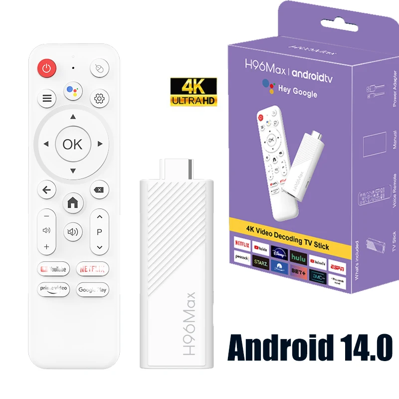 ТВ-приставка H96 MAX H313 Wi-Fi6 Android 14 BT5.0 Четырехъядерный 4K Домашний медиаплеер Голосовой помощник Smart Android TV Stick 2 ГБ 16 ГБ 8 ГБ
ТВ-приставка H96 MAX H313 Wi-Fi6 Android 14 BT5.0 Четырехъядерный 4K Домашний медиаплеер Голосовой помощник Smart Android TV Stick 2 ГБ 16 ГБ 8 ГБ