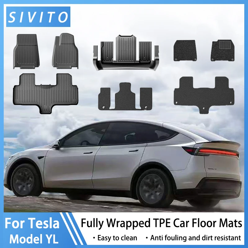 RHD Floor Mats for Tesla Model YL 2026 Car Premium Floor Liners Waterproof Non-slip Floor Mat Trunk Mat Special Car Accessories
RHD Floor Mats for Tesla Model YL 2026 Car Premium Floor Liners Waterproof Non-slip Floor Mat Trunk Mat Special Car Accessories