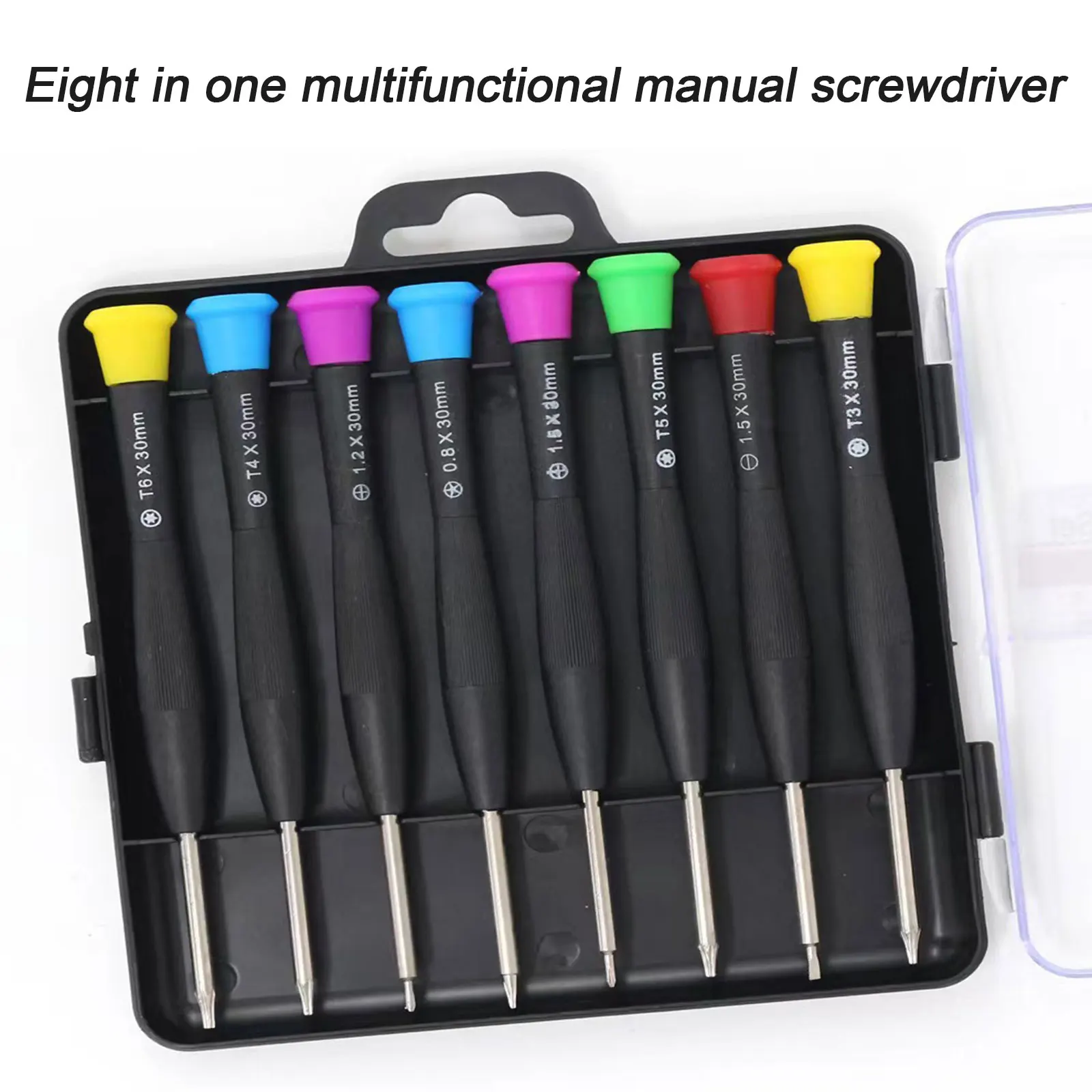 8 in 1 Screwdriver Set Precision DIY Hand Tools For Mobile Phones Watches Keyboard Toys Game Consoles Repair Tools
8 in 1 Screwdriver Set Precision DIY Hand Tools For Mobile Phones Watches Keyboard Toys Game Consoles Repair Tools