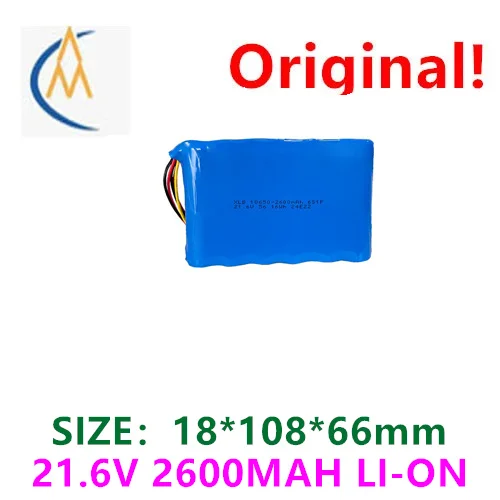 Литиевая батарея 21.6V18650 с 6 элементами и 1 параллельным подключением, ёмкость 2600 мАч, для зарядки электроинструментов
Литиевая батарея 21.6V18650 с 6 элементами и 1 параллельным подключением, ёмкость 2600 мАч, для зарядки электроинструментов