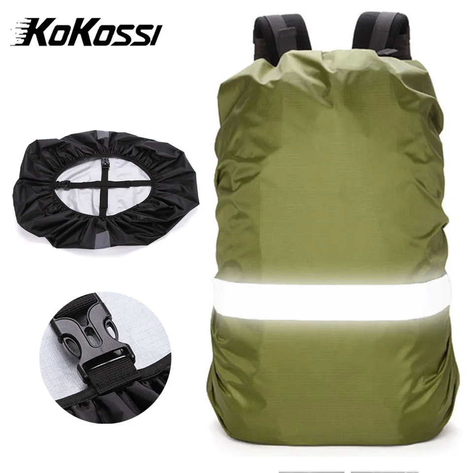 KoKossi 1PCS Double Buckle Reflective Rain Cover 20-60L Raincover Waterproof Backpack Rain Cover Outdoor Camping Cycling Hiking
KoKossi 1PCS Double Buckle Reflective Rain Cover 20-60L Raincover Waterproof Backpack Rain Cover Outdoor Camping Cycling Hiking