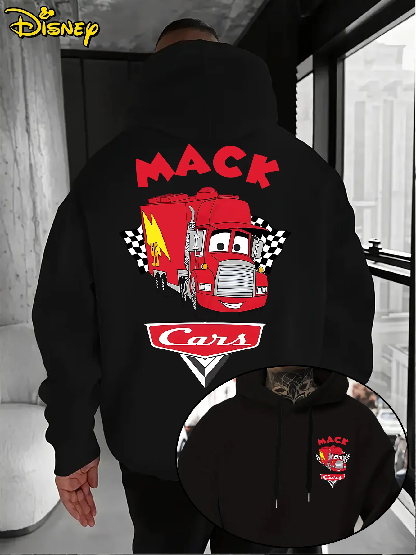 Мужские толстовки с капюшоном Disney Cars Lightning McQueen MACK Red Racing, женская толстовка, пуловер унисекс, осенне-зимняя флисовая толстовка большого размера
Мужские толстовки с капюшоном Disney Cars Lightning McQueen MACK Red Racing, женская толстовка, пуловер унисекс, осенне-зимняя флисовая толстовка большого размера