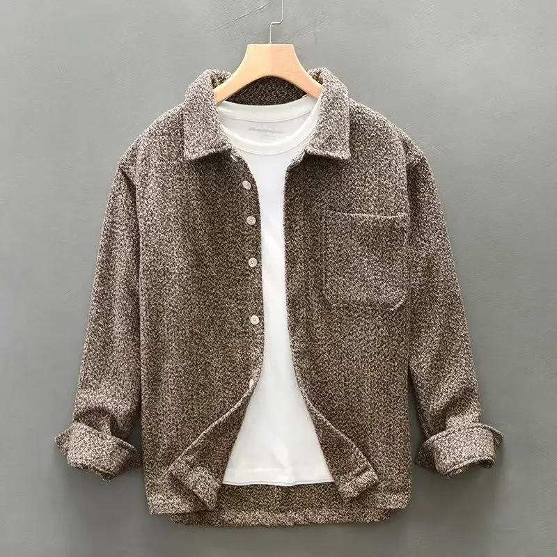2025 Autumn/Winter New Thickened Warm Long-Sleeve Shirt Premium Brushed Fabric Skin-friendly and Trendy Shirt men clothing
2025 Autumn/Winter New Thickened Warm Long-Sleeve Shirt Premium Brushed Fabric Skin-friendly and Trendy Shirt men clothing
