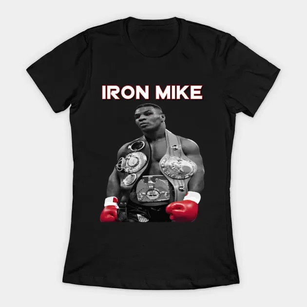 Iron Mike Boxing Tyson Women's T-Shirt Short Sleeve Casual Cotton O-Neck Summer T Shirt
Iron Mike Boxing Tyson Women's T-Shirt Short Sleeve Casual Cotton O-Neck Summer T Shirt