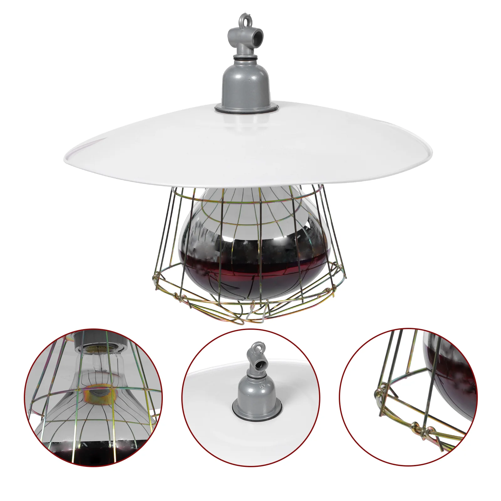 Heat Lamp Set Pig Heating Cage Light Pet Warmer Livestock Warming Aluminum Accessory
Heat Lamp Set Pig Heating Cage Light Pet Warmer Livestock Warming Aluminum Accessory