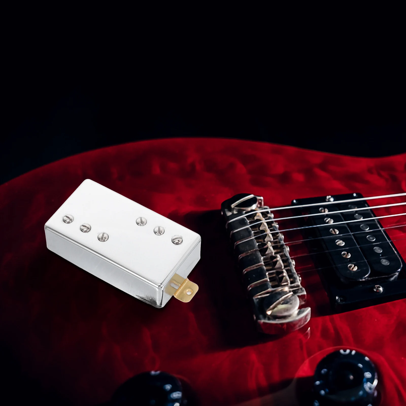 Electric Guitar Pickup Frameless Metal Durable Noiseless Clear Tone Professional Sound Quality Easy Installation for Stage
Electric Guitar Pickup Frameless Metal Durable Noiseless Clear Tone Professional Sound Quality Easy Installation for Stage