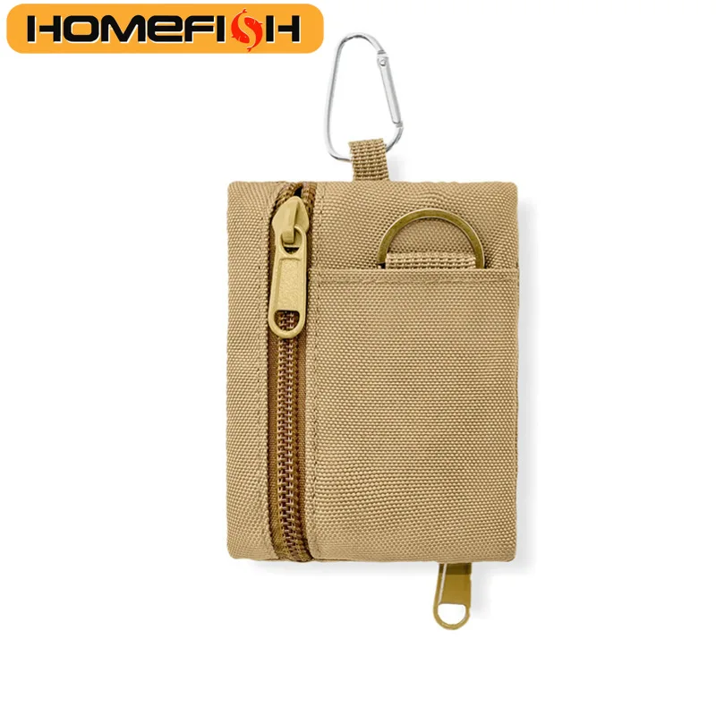HOMEFISH Men's Canvas Multifunctional Pouch - Outdoor Hanging Coin Card Key Wallet
HOMEFISH Men's Canvas Multifunctional Pouch - Outdoor Hanging Coin Card Key Wallet