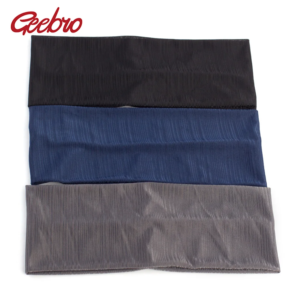 Geebro Women Soft Flat Headband Summer New Breathable Solid Color Elastic Hairband Girls Fashion Sports Yoga Hair Accessories
Geebro Women Soft Flat Headband Summer New Breathable Solid Color Elastic Hairband Girls Fashion Sports Yoga Hair Accessories