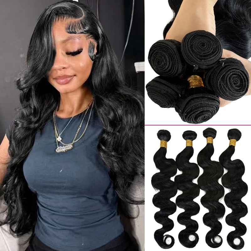 Body Wave Human Hair Bundles Brazilian Virgin Human Hair Bundles 3 4 Pcs Raw Hair Bundles Weave Extensions Natural Black
Body Wave Human Hair Bundles Brazilian Virgin Human Hair Bundles 3 4 Pcs Raw Hair Bundles Weave Extensions Natural Black