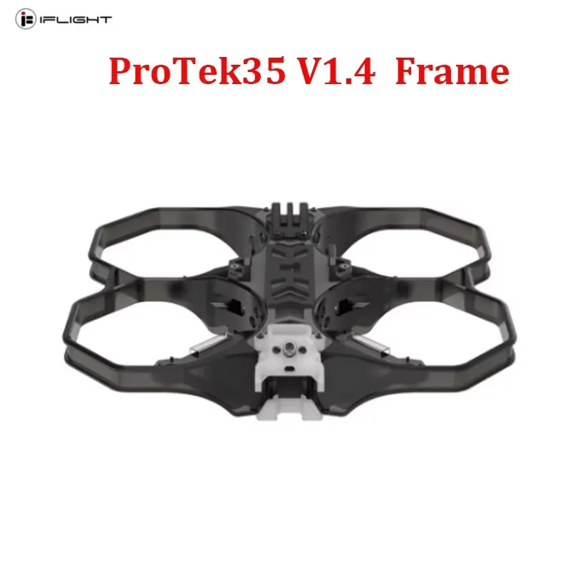 iFlight ProTek35 V1.4 3.5inch CineWhoop Frame Kit 151mm Wheelbase with 3.5mm Arm for FPV Parts
iFlight ProTek35 V1.4 3.5inch CineWhoop Frame Kit 151mm Wheelbase with 3.5mm Arm for FPV Parts
