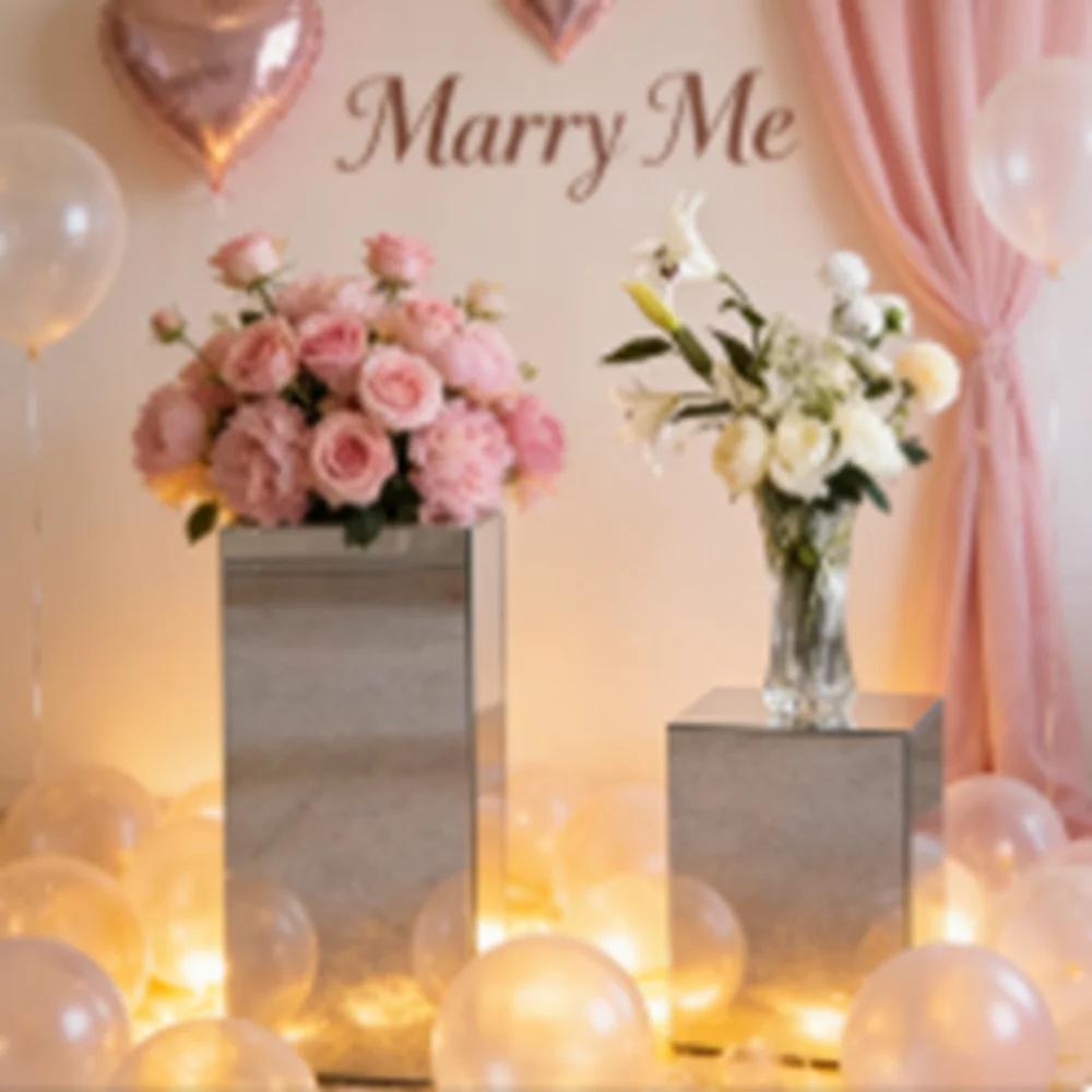 Beautiful event wedding walkway stand decorative gold silver mirror pedestal flower plinth pillars wedding stage arch backdrop
Beautiful event wedding walkway stand decorative gold silver mirror pedestal flower plinth pillars wedding stage arch backdrop
