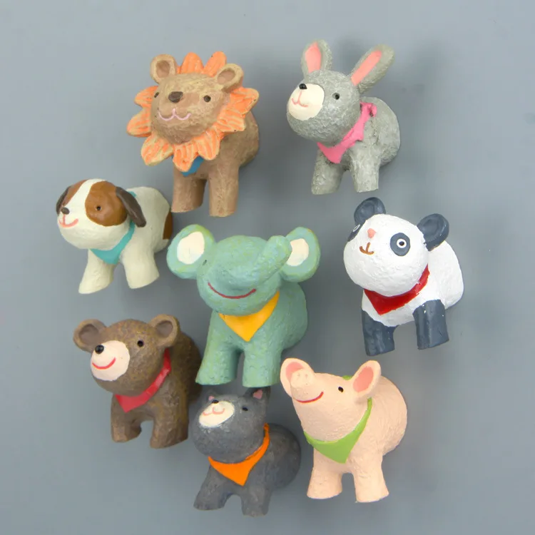 Cartoon Animal Model Action Figure Home Decor Refrigerator Magnet Resin Dogs Lion Elephant Figurines Toys Christmas Kids Gift
Cartoon Animal Model Action Figure Home Decor Refrigerator Magnet Resin Dogs Lion Elephant Figurines Toys Christmas Kids Gift