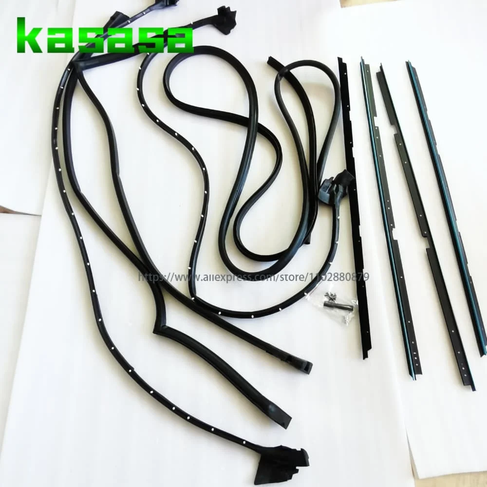 For Malibu LeMans 2 Door 1978-1981 - 9Pcs Complete Weatherstripping Seals Kit 23256 Replacement
For Malibu LeMans 2 Door 1978-1981 - 9Pcs Complete Weatherstripping Seals Kit 23256 Replacement