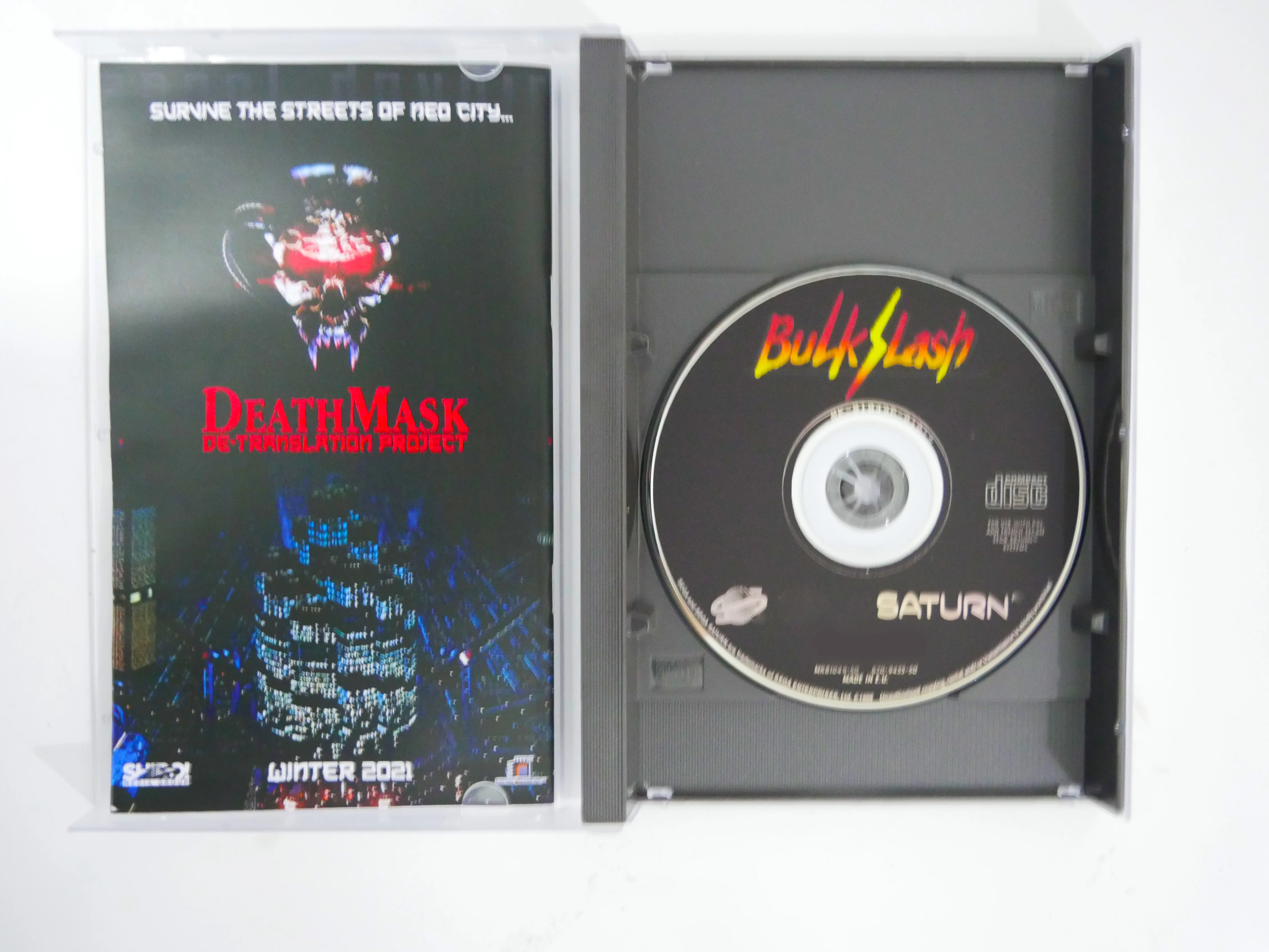 Saturn Copy Disc Game Bulk Slash With Manual Unlock SS Console Game Optical Drive Retro Video Direct Reading Game
Saturn Copy Disc Game Bulk Slash With Manual Unlock SS Console Game Optical Drive Retro Video Direct Reading Game