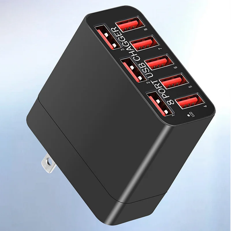 40W Multi-port USB Charger 8 Port Quick Intelligent Compatibility for Mobile/Tablet/Chargingtreasure
40W Multi-port USB Charger 8 Port Quick Intelligent Compatibility for Mobile/Tablet/Chargingtreasure