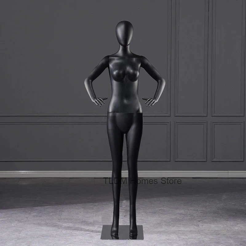 Mannequin Props Female Full Body Human Dummy Black Gold Face Hollow Mannequin Women's Clothing Store Clothes Display Stand
Mannequin Props Female Full Body Human Dummy Black Gold Face Hollow Mannequin Women's Clothing Store Clothes Display Stand