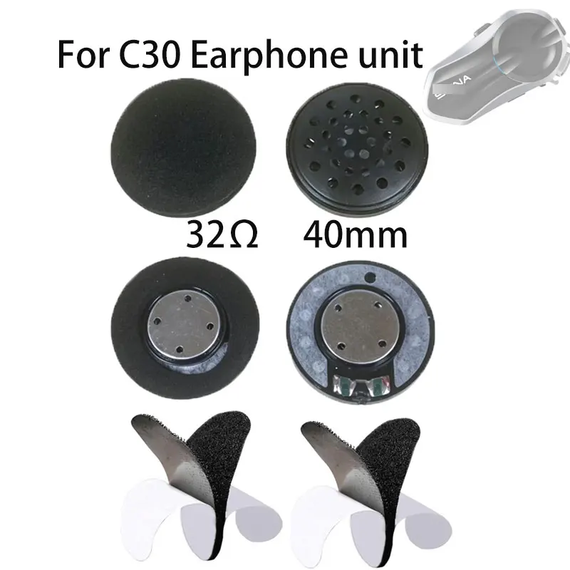 Для SENA C30, 32 Ом, 40 мм, Bluetooth-наушники, 2 шт.
Для SENA C30, 32 Ом, 40 мм, Bluetooth-наушники, 2 шт.