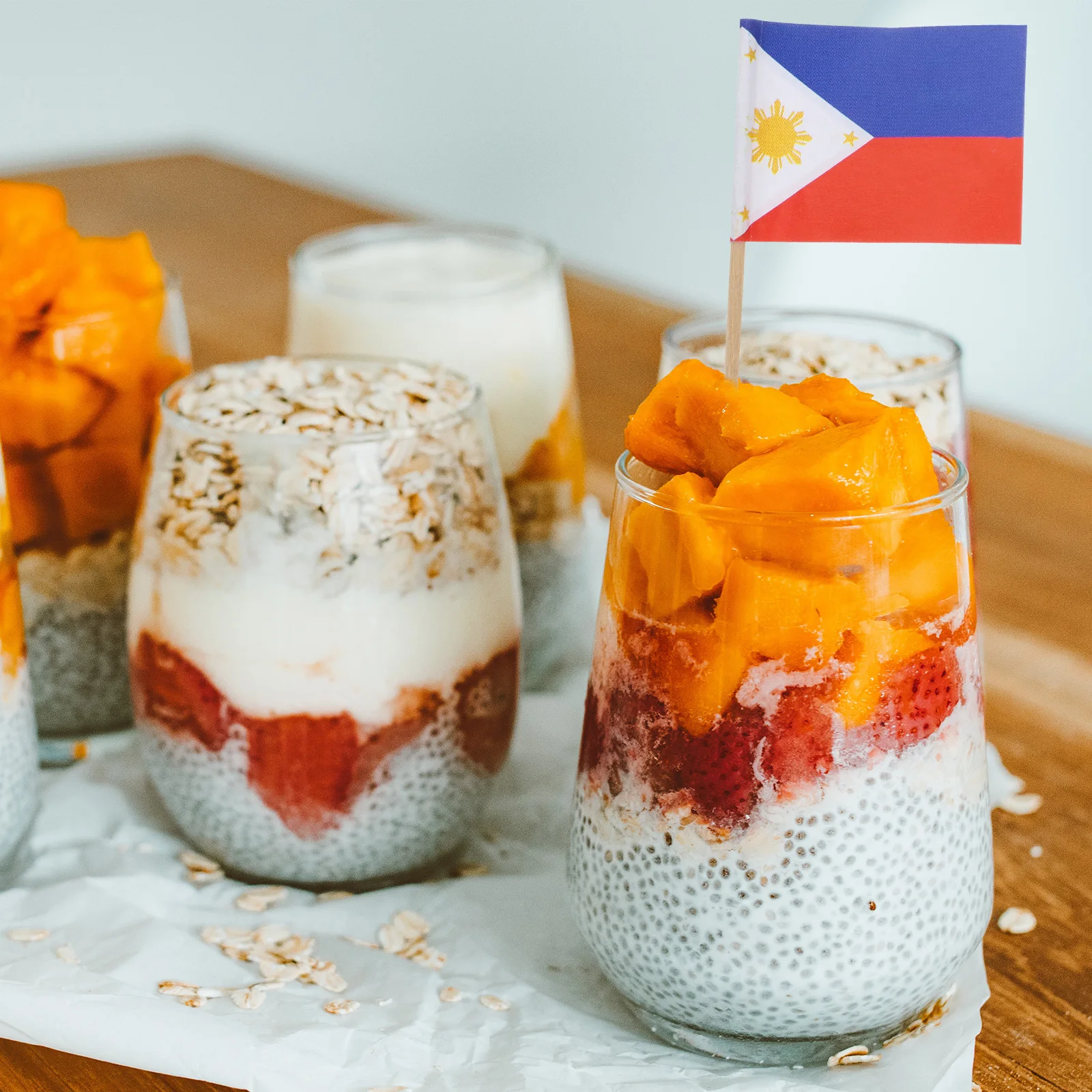 100Pcs Philippines National Flag Fruit Picks Party Cocktail Toothpicks Decorative Dessert Toppers Toothpick Flags
100Pcs Philippines National Flag Fruit Picks Party Cocktail Toothpicks Decorative Dessert Toppers Toothpick Flags