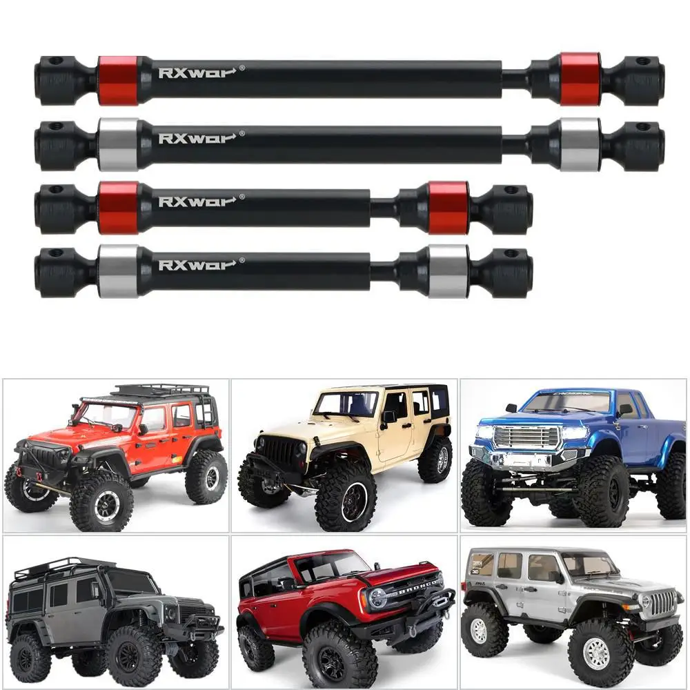 Metal Cvd Drive Shaft 87-105mm/102-145mm For 1/10 Rc Rock Crawler Car Trax Trx4 Axial Scx10 Yikong Rgt Upgrade Part
Metal Cvd Drive Shaft 87-105mm/102-145mm For 1/10 Rc Rock Crawler Car Trax Trx4 Axial Scx10 Yikong Rgt Upgrade Part