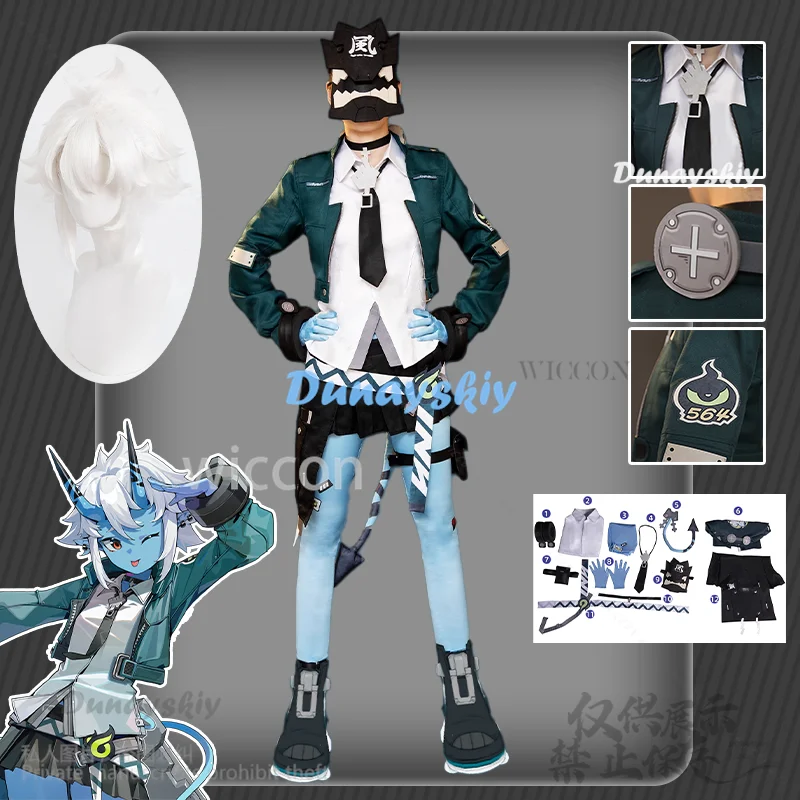 FURRY Game Zenless Zone Zero Косплей Soukaku Костюм Сексуальная куртка Jirai Kei Платье Furrsuit Униформа Tail Monster Girls Индивидуальные
FURRY Game Zenless Zone Zero Косплей Soukaku Костюм Сексуальная куртка Jirai Kei Платье Furrsuit Униформа Tail Monster Girls Индивидуальные