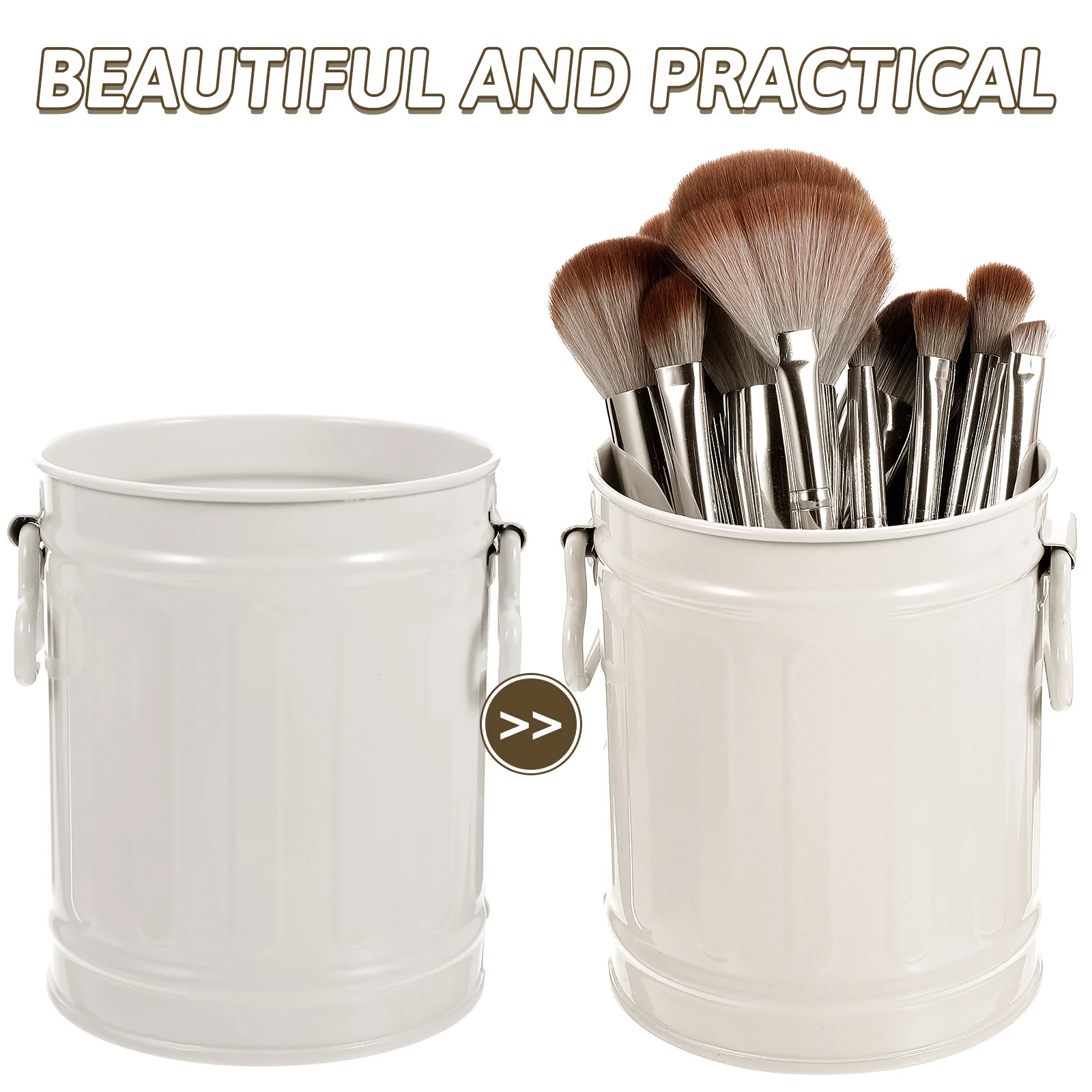 Iron Trash Can Desk Home Office Bedroom Multi Purpose Storage Holder Pen Pencil Brush Container Waste Bin Iron Material
Iron Trash Can Desk Home Office Bedroom Multi Purpose Storage Holder Pen Pencil Brush Container Waste Bin Iron Material
