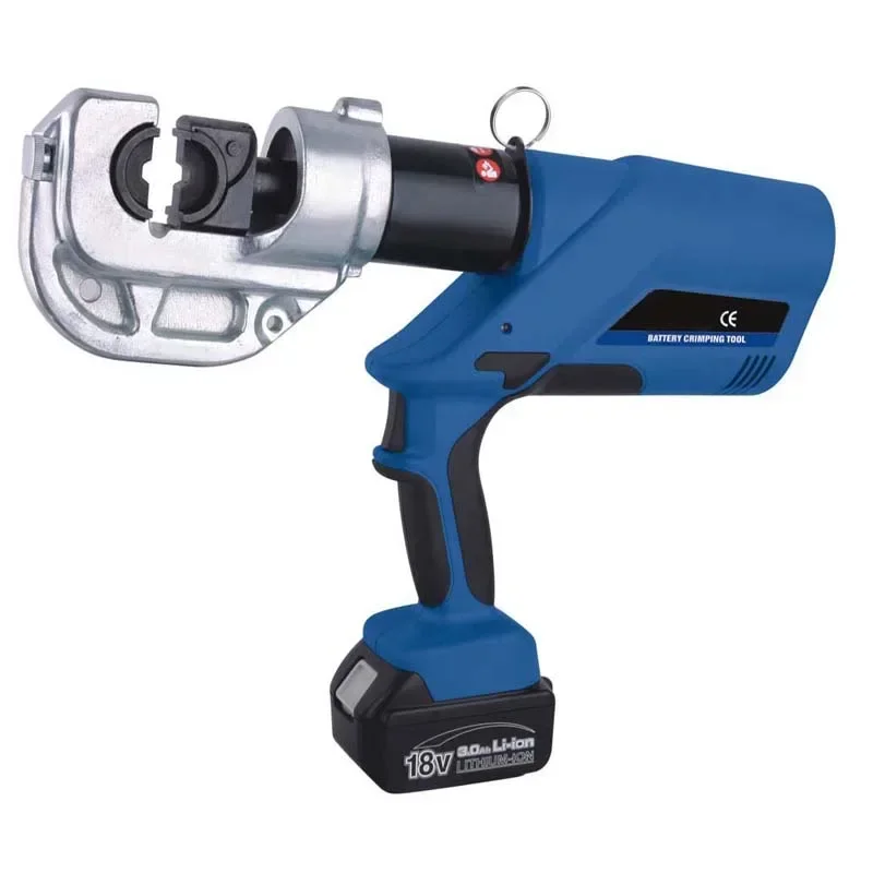 EZ-400 Classical Battery Powered Copper Wire Terminal Crimper Aluminum cable Plier for Pressing 16-400mm2 Lug Crimping Tool
EZ-400 Classical Battery Powered Copper Wire Terminal Crimper Aluminum cable Plier for Pressing 16-400mm2 Lug Crimping Tool