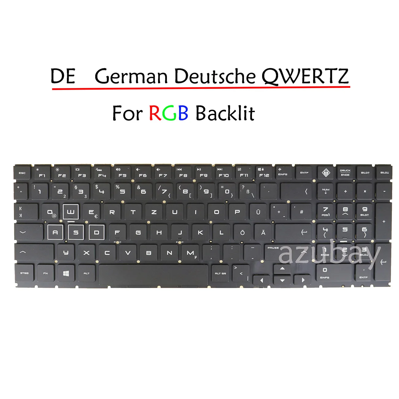 Немецкая клавиатура DE QWERTZ для HP OMEN 15-dc0000 15t-dc0000 PK132JZ2B10 2H-BBMGMC2421 RGB с подсветкой
Немецкая клавиатура DE QWERTZ для HP OMEN 15-dc0000 15t-dc0000 PK132JZ2B10 2H-BBMGMC2421 RGB с подсветкой