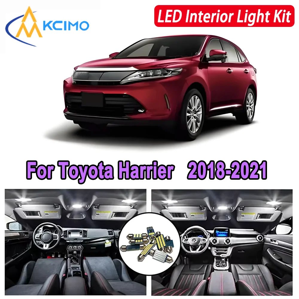 Kcimo For Toyota Harrier (2018-2021) Premium Bright LED Interior Dome Map Trunk Light Kit Car Led Lamps Canbus Car LED Lights
Kcimo For Toyota Harrier (2018-2021) Premium Bright LED Interior Dome Map Trunk Light Kit Car Led Lamps Canbus Car LED Lights
