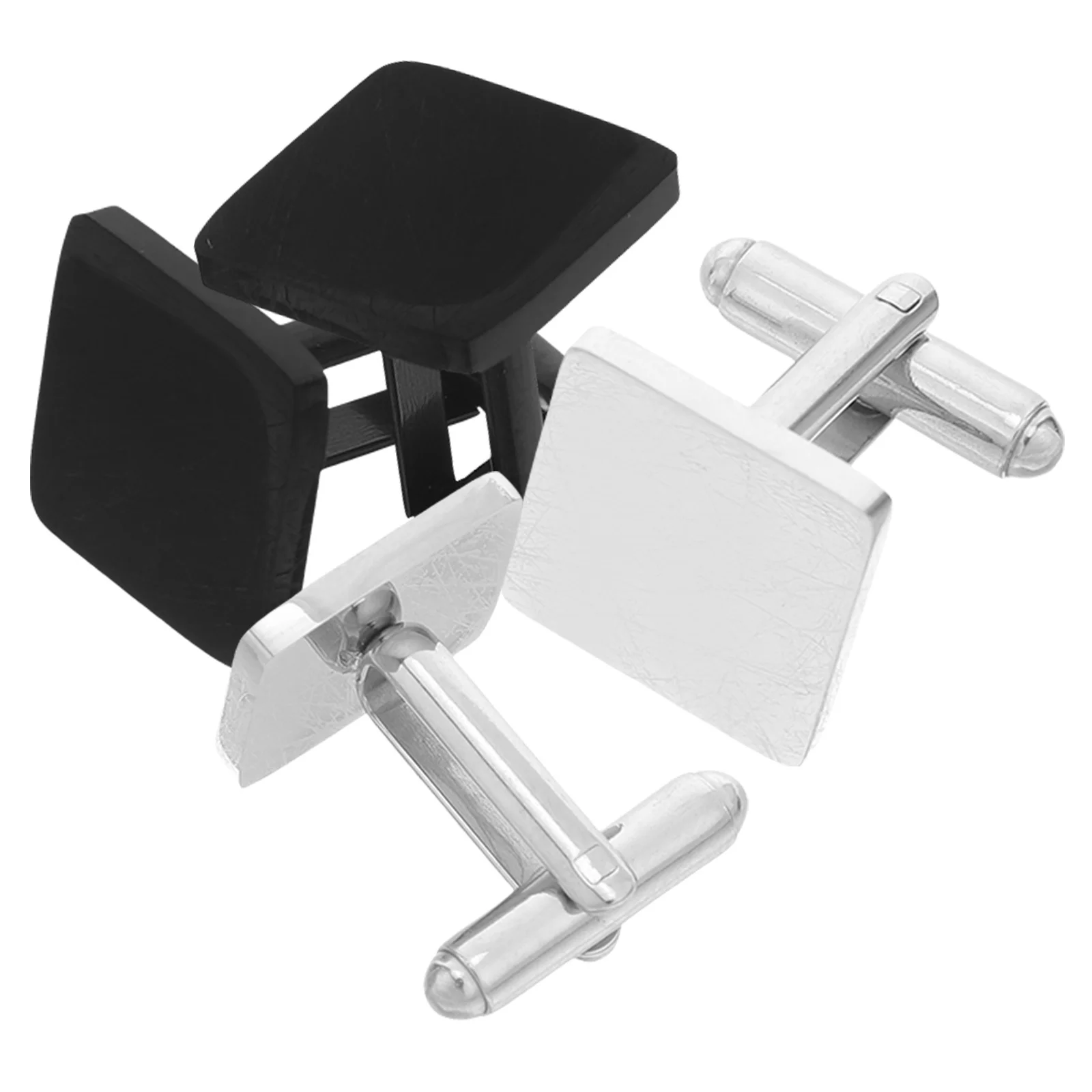 2Pairs French Square Stainless Steel Cufflinks for Business Wedding Accessories Scratch Resistant Easy Install Flat Design Men
2Pairs French Square Stainless Steel Cufflinks for Business Wedding Accessories Scratch Resistant Easy Install Flat Design Men