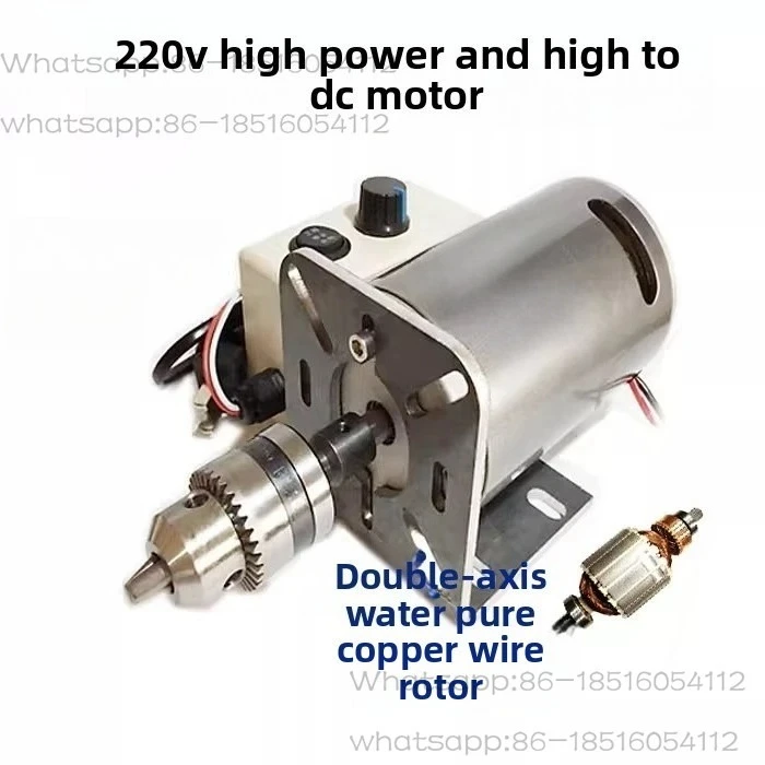 DC 220V 400W 7000 Rpm Double Ball Bearing Motor Spindle Lathe Bead Machine High Power Motor
DC 220V 400W 7000 Rpm Double Ball Bearing Motor Spindle Lathe Bead Machine High Power Motor