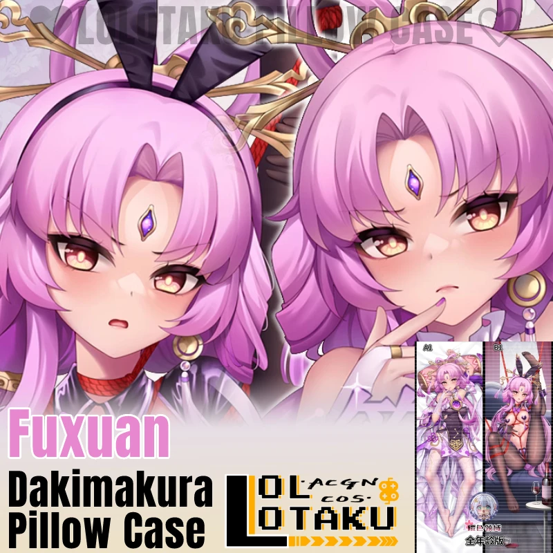 Fuxuan Dakimakura Honkai Star Rail Sexy Hugging Full Body Pillow Case Cushion Cover Otaku Pillowcase Home Bedding Decor Gift
Fuxuan Dakimakura Honkai Star Rail Sexy Hugging Full Body Pillow Case Cushion Cover Otaku Pillowcase Home Bedding Decor Gift