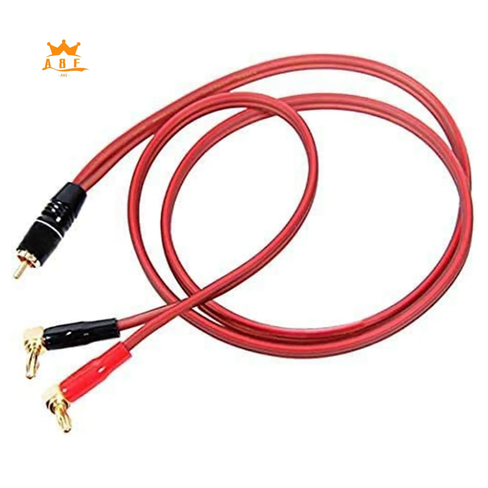 A08E-Banana Plug To RCA Speaker Cable,Speaker Wire RCA Male To Banana Plugs(2Banana) 4N OFC Hifi Speaker Wire
A08E-Banana Plug To RCA Speaker Cable,Speaker Wire RCA Male To Banana Plugs(2Banana) 4N OFC Hifi Speaker Wire