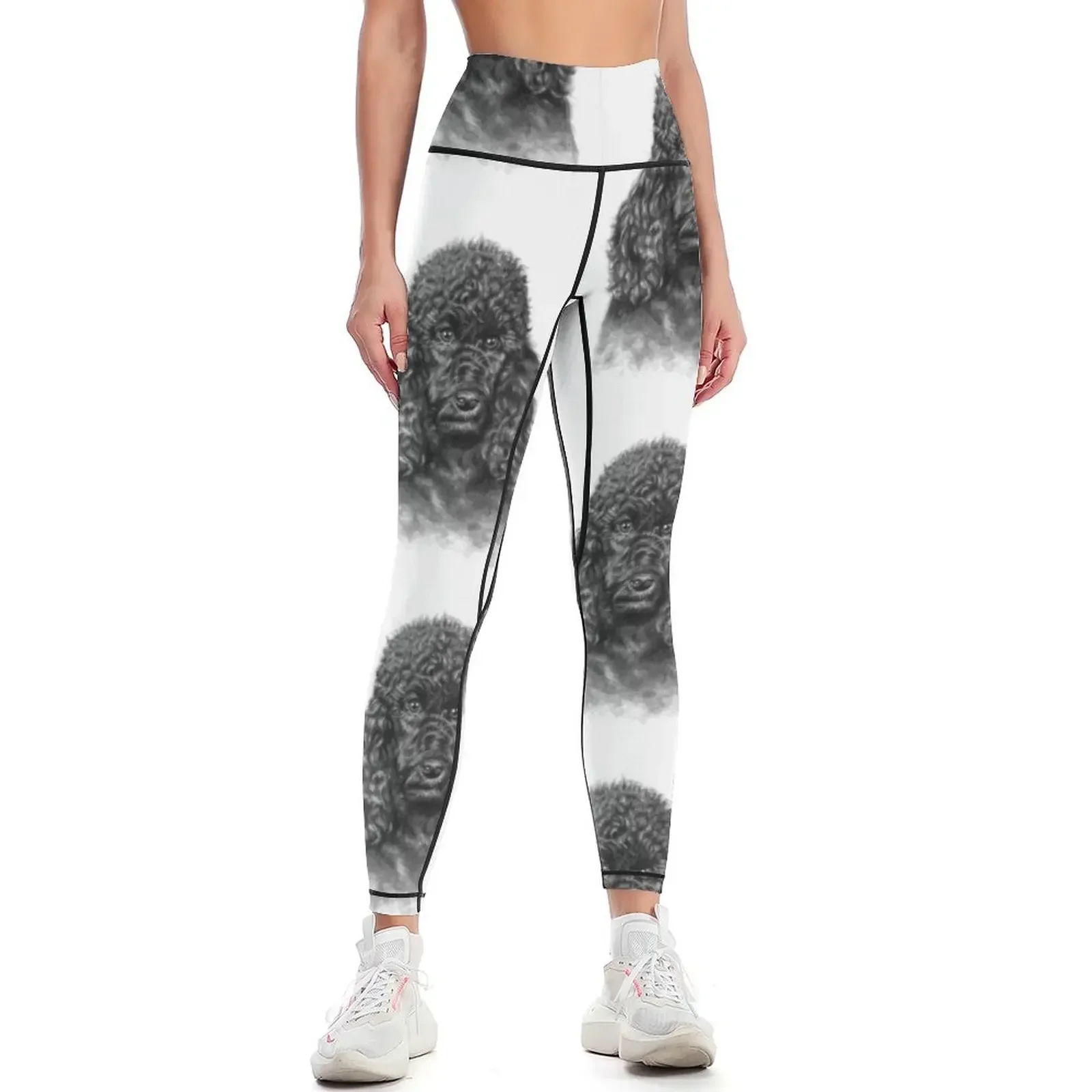 The Poodle Portrait Leggings active wear gym top push up tights for sports woman gym Womens Leggings
The Poodle Portrait Leggings active wear gym top push up tights for sports woman gym Womens Leggings