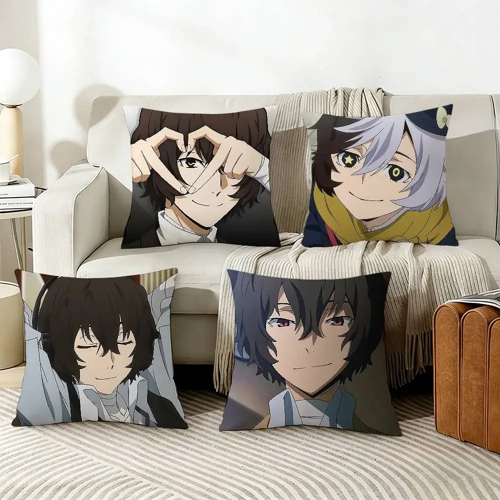 Anime B-Bungo S-Stray D-Dogs Pillow Case Living Room Sofa Cushion Cover Suitable For Home Bedroom Room Decoration
Anime B-Bungo S-Stray D-Dogs Pillow Case Living Room Sofa Cushion Cover Suitable For Home Bedroom Room Decoration