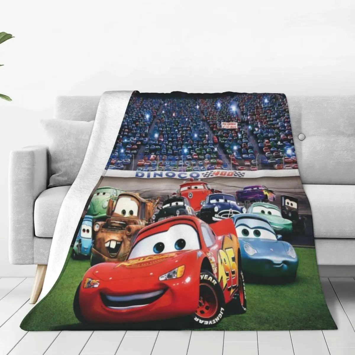 Disney Pixar Cars Plush Flannel Blanket - Warm and Snuggly Fleece Throw for Couch, Bed, and Camping Adventures Any Time of Year
Disney Pixar Cars Plush Flannel Blanket - Warm and Snuggly Fleece Throw for Couch, Bed, and Camping Adventures Any Time of Year