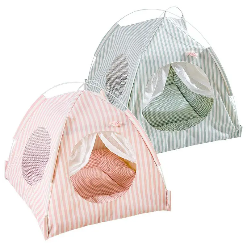 Small Dog Tent Bed Semi-enclosed Kitten Playpen Indoor Four Seasons Comfortable Puppy Cushion Detachable Washable For Mice
Small Dog Tent Bed Semi-enclosed Kitten Playpen Indoor Four Seasons Comfortable Puppy Cushion Detachable Washable For Mice