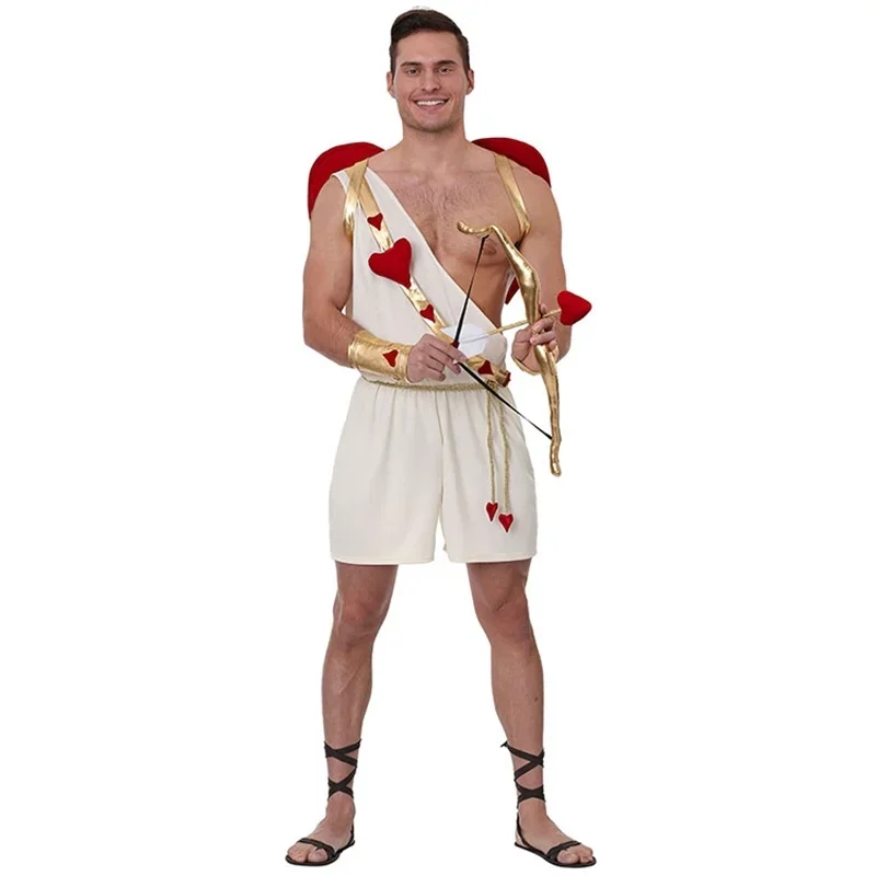 Adult Men Cupid Costume Love God Fancy Dress Costume Anime Cosplay Kits New Design Movie Costume Halloween Wing Ornament
Adult Men Cupid Costume Love God Fancy Dress Costume Anime Cosplay Kits New Design Movie Costume Halloween Wing Ornament