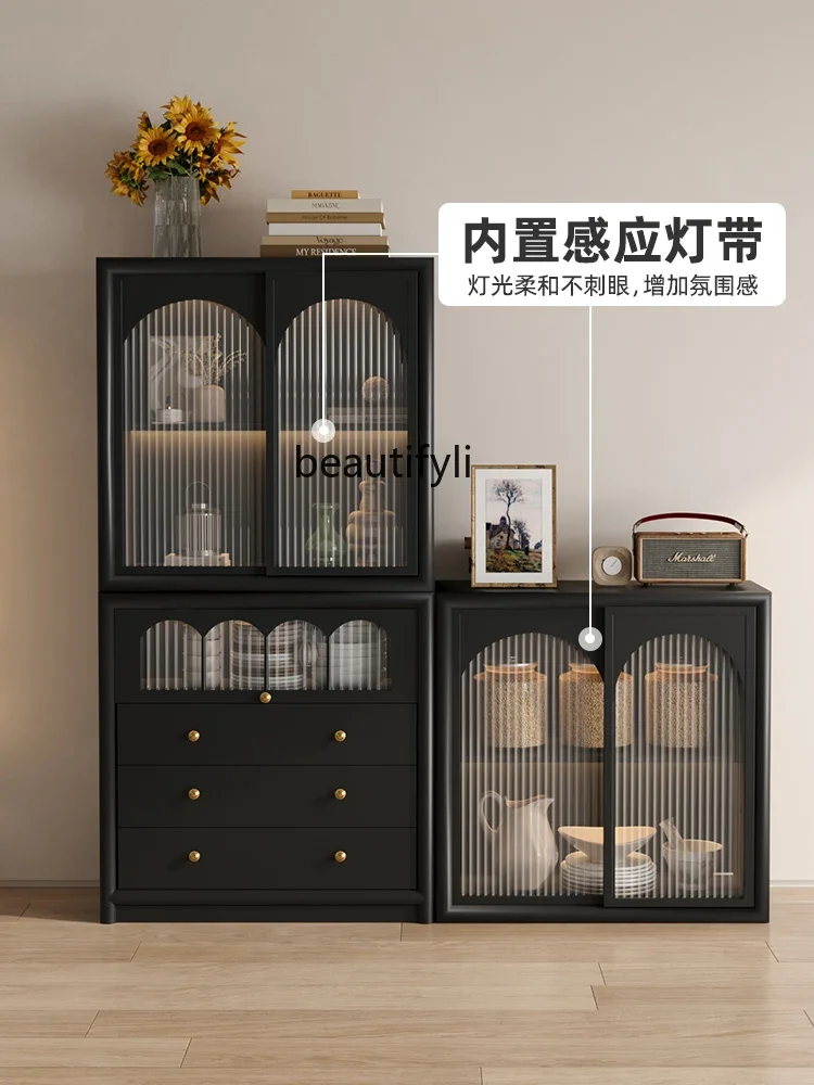 zqxFrench Entry Lux Solid Wood Sideboard Free Combination Floor Guest Chest of Drawers Display Sliding Door Storage Organizer
zqxFrench Entry Lux Solid Wood Sideboard Free Combination Floor Guest Chest of Drawers Display Sliding Door Storage Organizer