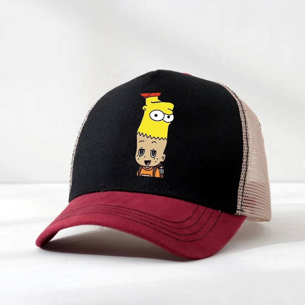 Summer Simple and Creative Cartoon Baseball Cap Summer Unisex-Teens Kpop Design Mesh Breathable Snapback hats
Summer Simple and Creative Cartoon Baseball Cap Summer Unisex-Teens Kpop Design Mesh Breathable Snapback hats