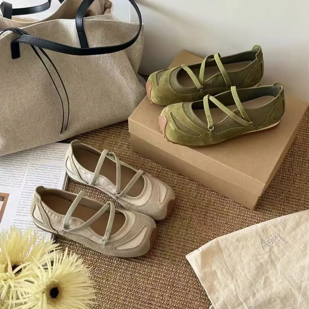 Women Retro Mary Jane Ballet Flats Cross Strap Square Toe Soft Sole Casual Shoes Ladies Daily Wear Anti Slip Flat Shoes 2026 New
Women Retro Mary Jane Ballet Flats Cross Strap Square Toe Soft Sole Casual Shoes Ladies Daily Wear Anti Slip Flat Shoes 2026 New