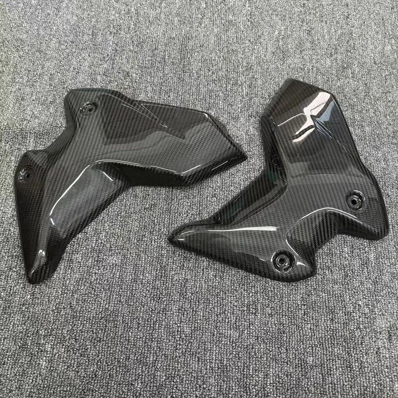 For BMW R1250GS LC R1250 GS R 1250GS 2018-2024 Motorcycle Carbon fiber Front Radiator Guard Frame Side Panel Fairing Cover Fit