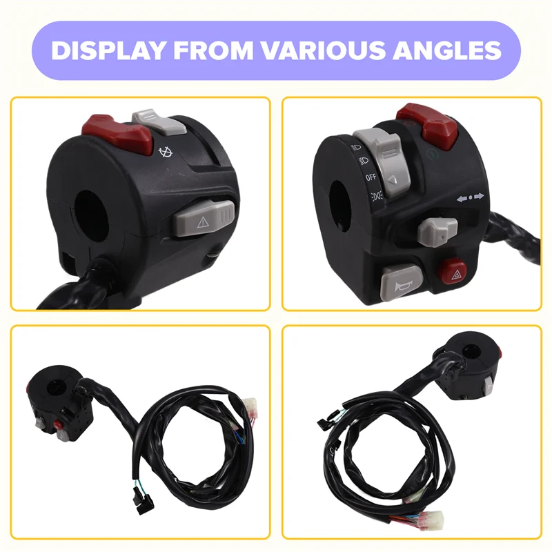 Premium Atv Left Handle Switch For Segway Snarler At6 S/L 570 A04M52100001 
Premium Atv Left Handle Switch For Segway Snarler At6 S/L 570 A04M52100001