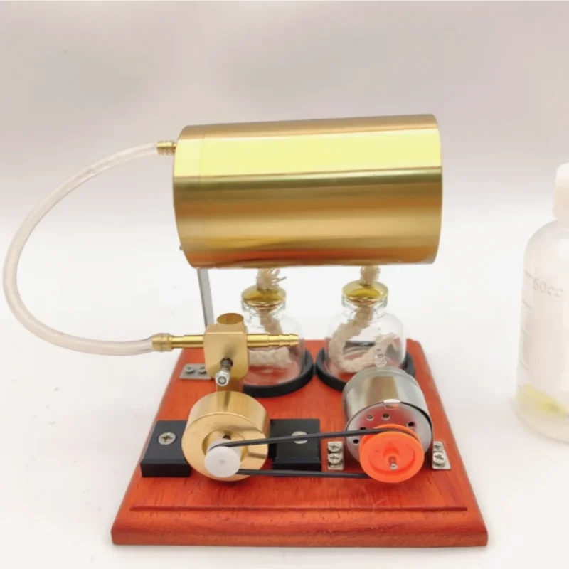 Miniature small engine figurine, steam engine model, scientific physics experiment, creative gift
Miniature small engine figurine, steam engine model, scientific physics experiment, creative gift