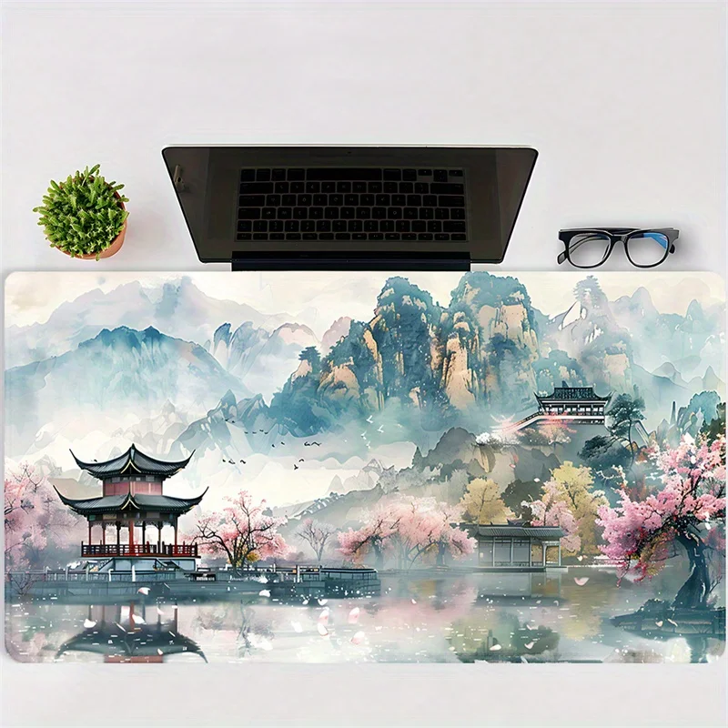 Cherry Blossoms Mountain Large Mouse Pad Non-Slip Stitched Edge Desk Mat Rubber Base gaming accessories for PC Home Office Gift
Cherry Blossoms Mountain Large Mouse Pad Non-Slip Stitched Edge Desk Mat Rubber Base gaming accessories for PC Home Office Gift
