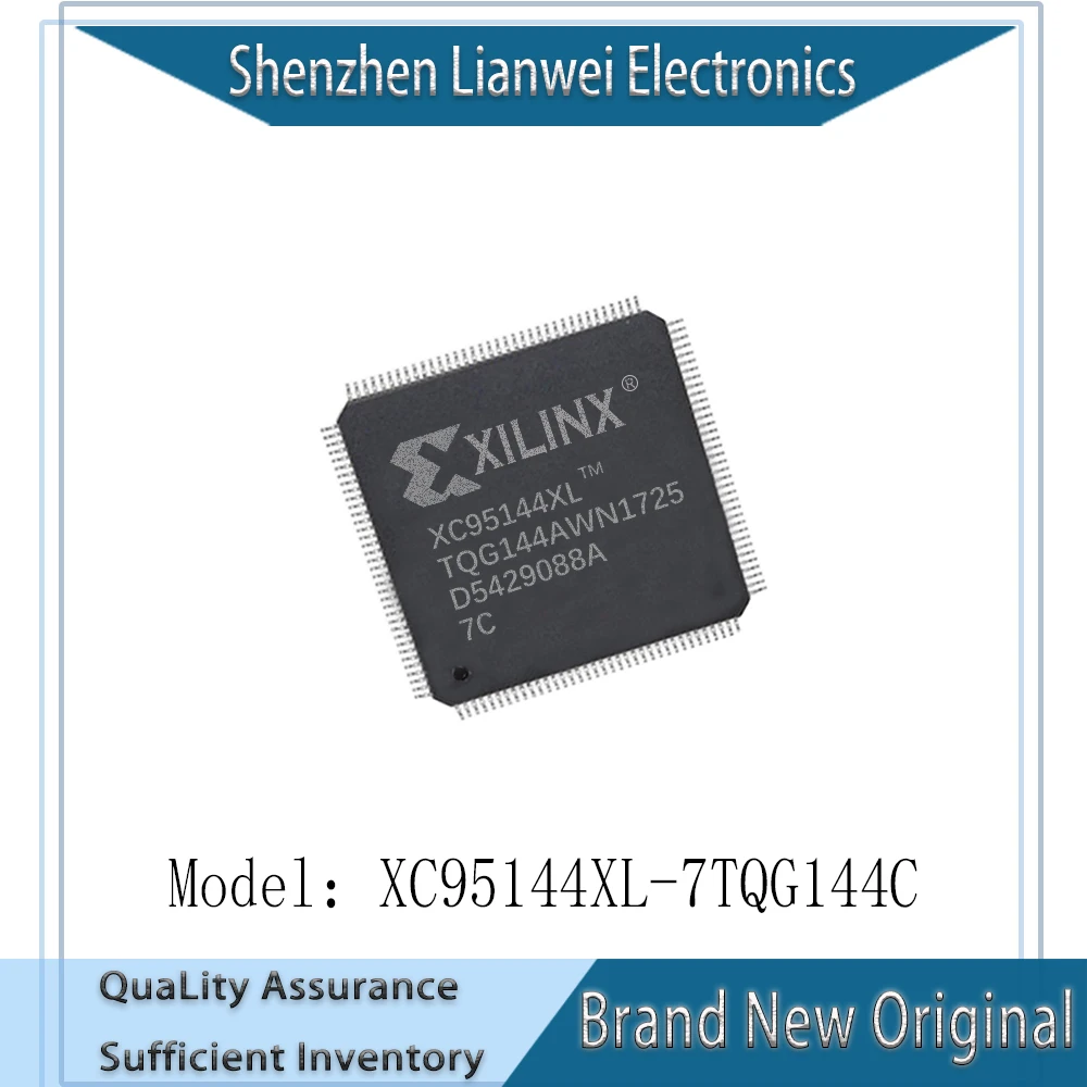 100% New Original XC95144XL XC95144XL-7TQG144C XC95144XL-TQG144 IC Chipset TQFP-144
100% New Original XC95144XL XC95144XL-7TQG144C XC95144XL-TQG144 IC Chipset TQFP-144