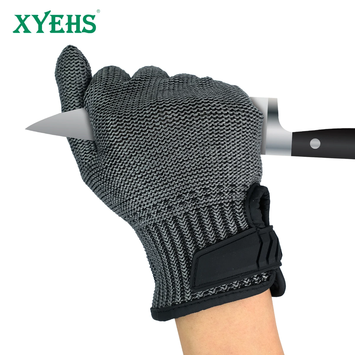 XYEHS 1 PC ANSI A9 Cut Resistant Glove 304 Stainless Steel Mesh Safety Glove Adjustable for Kitchen Butchering Work
XYEHS 1 PC ANSI A9 Cut Resistant Glove 304 Stainless Steel Mesh Safety Glove Adjustable for Kitchen Butchering Work