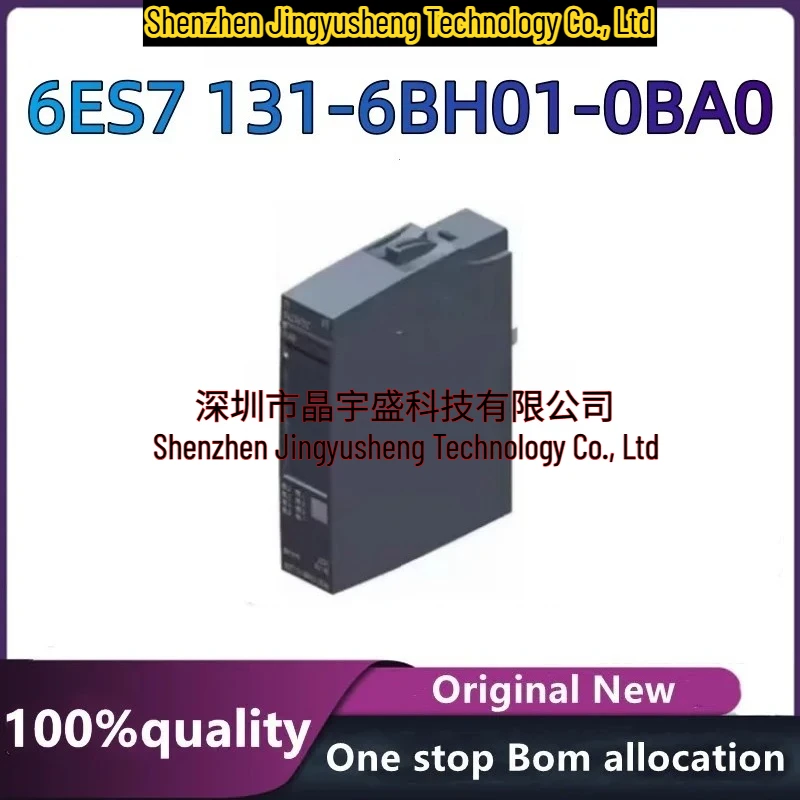 100% New original 6ES7131-6BH01-0BA0
100% New original 6ES7131-6BH01-0BA0