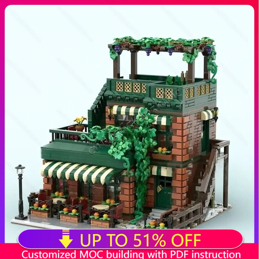 Новинка, 2689 шт., город, хит продаж, вид на улицу, Moc, модульная модель кофейни, творческие идеи «сделай сам», детская игрушка в сборе, головоломка, подарок на день рождения
Новинка, 2689 шт., город, хит продаж, вид на улицу, Moc, модульная модель кофейни, творческие идеи «сделай сам», детская игрушка в сборе, головоломка, подарок на день рождения